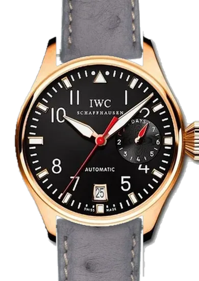 Big Pilot IW5004-09 con Cinturino Struzzo Grigio