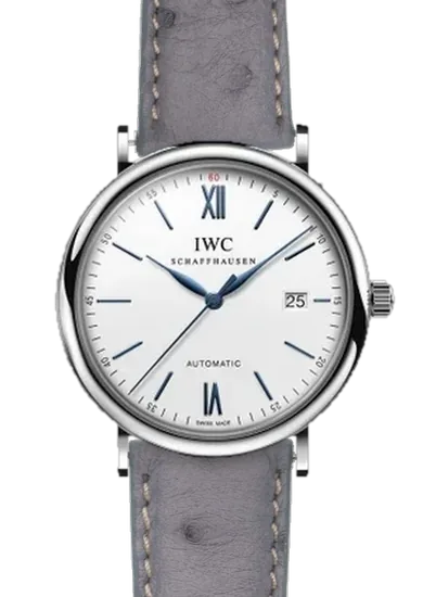 Portofino IW3565-27 con Cinturino Struzzo Grigio