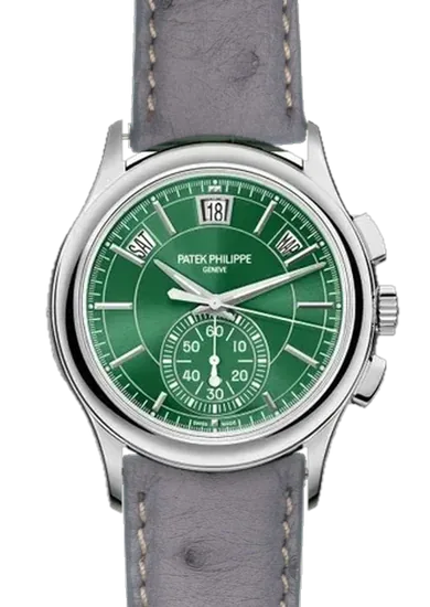 Complications 5905P-014 con Correa de avestruz gris
