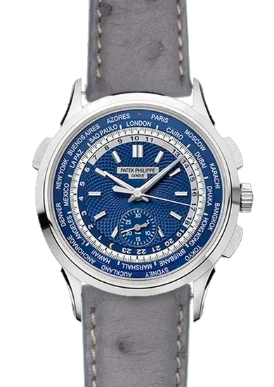 Complications 5930G-001 con Correa de avestruz gris
