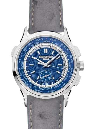 Complications 5930G-010 avec Bracelet en autruche grise