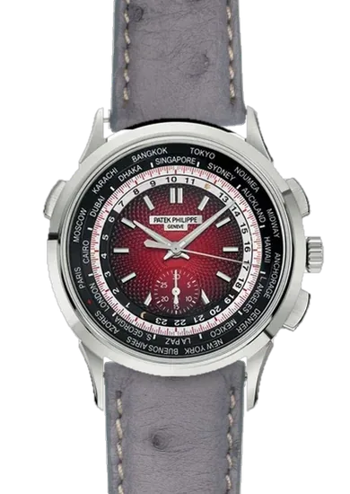 Complications 5930G-011 avec Bracelet en autruche grise