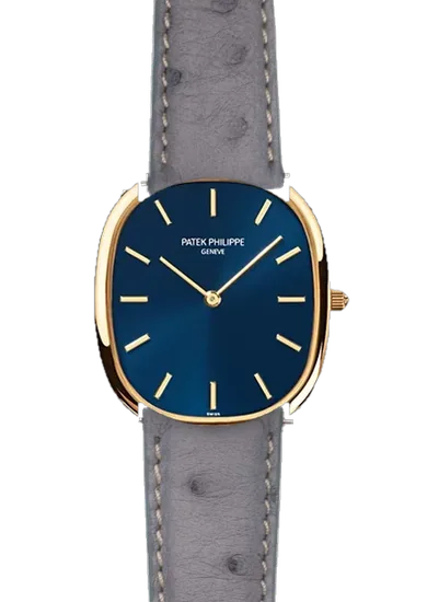 Golden Ellipse 3738/100J-012 avec Bracelet en autruche grise