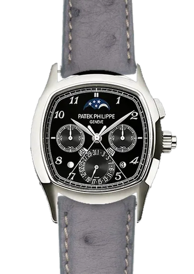 Grand Complications 5951P-013 avec Bracelet en autruche grise