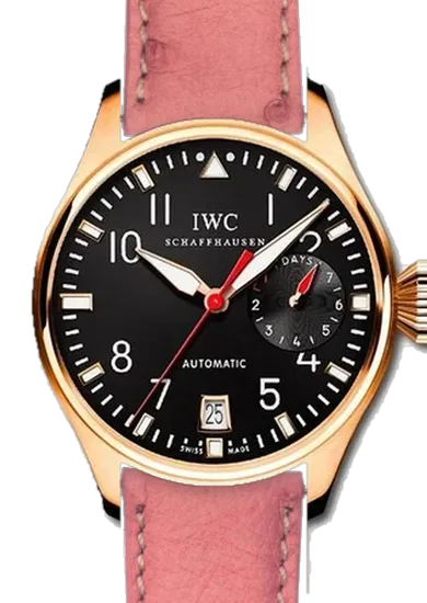 Big Pilot IW5004-09 con Cinturino Struzzo Rosa