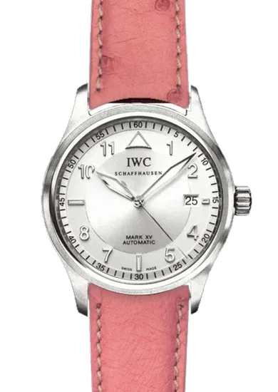 Pilot IW3253-13 with Pink Ostrich Strap