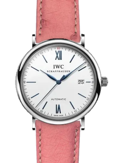Portofino IW3565-27 con Cinturino Struzzo Rosa