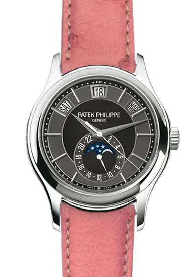 Complications 5205G-010 con Correa de avestruz rosa