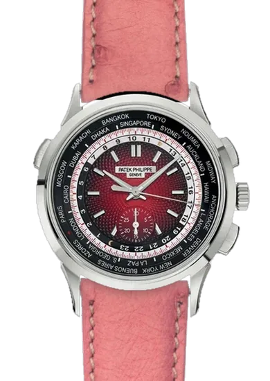 Complications 5930G-011 avec Bracelet Autruche Rose