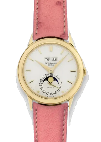 Grand Complications 3448J Howes with Pink Ostrich Strap