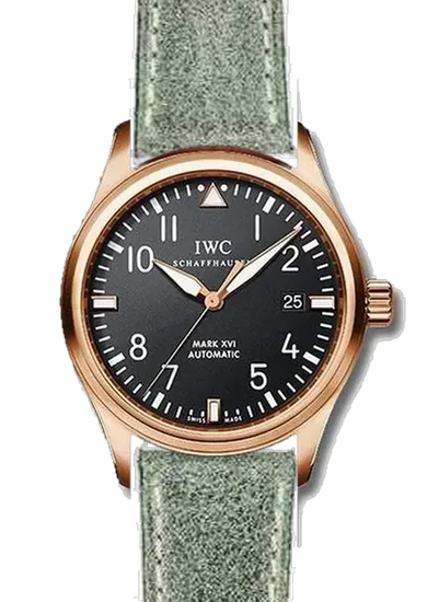 Pilot IW3255-15 con Correa vintage de piel de becerro gris