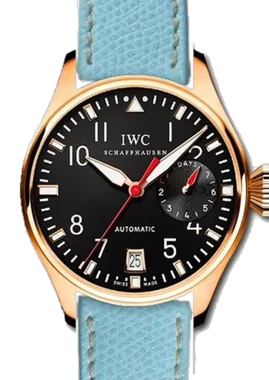 Big Pilot IW5004-09 con Cinturino Vitello Martellato Azzurro