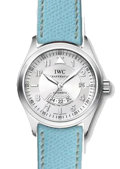 Pilot IW3251-10 con Cinturino Vitello Martellato Azzurro