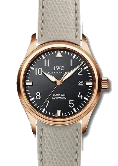 Pilot IW3255-15 con Correa de piel de becerro martillada azul