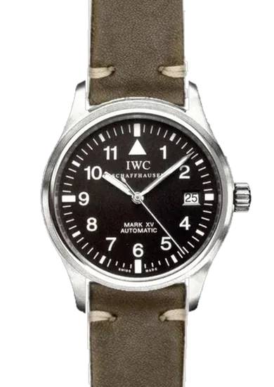 Pilot IW3253-07 with Vintage Olive Green Calf Leather Watch Strap
