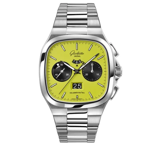 Seventies Chronograph Panorama Date Stainless Steel / Fusion / Bracelet