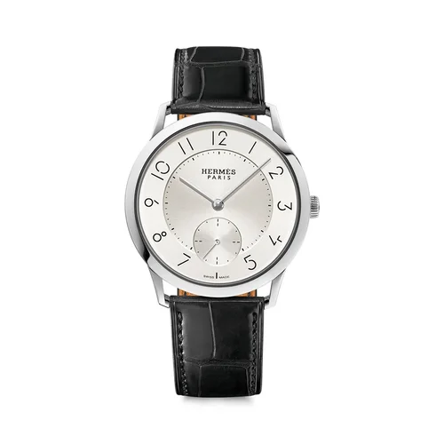 Slim d'Hermès GM Stainless Steel / Silver