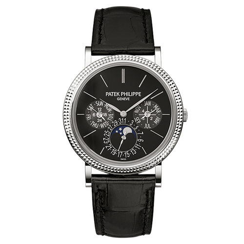 Perpetual Calendar 5139 White Gold / Black