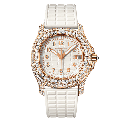 Aquanaut 5069 Rose Gold White