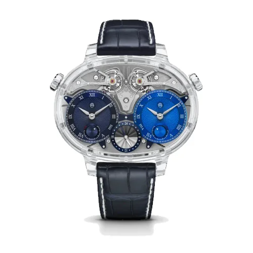 Armin Strom Masterpieces Dual Time Resonance Manufacture Edition Sapphire, 24 mm lug width