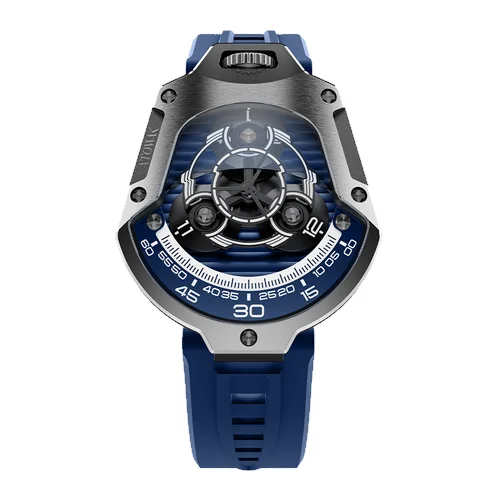 Atowak SPACESHIP ATOWAK-SPACESHIP-AZURE-SILVER, 22 mm lug width