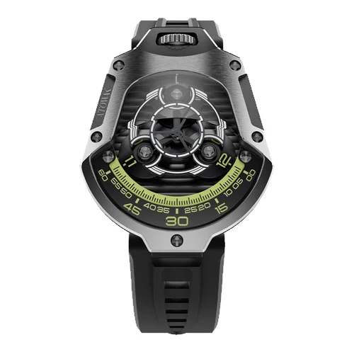 Atowak SPACESHIP ATOWAK-SPACESHIP-NEBULA-SILVER, 22 mm lug width
