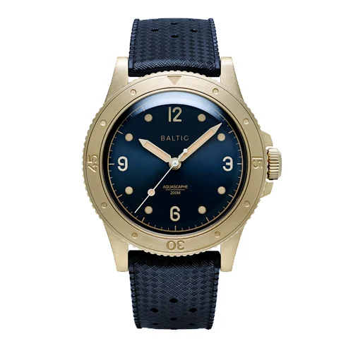 Baltic Aquascaphe Bronze Baltic Aquascaphe Bronze Blue Gilt