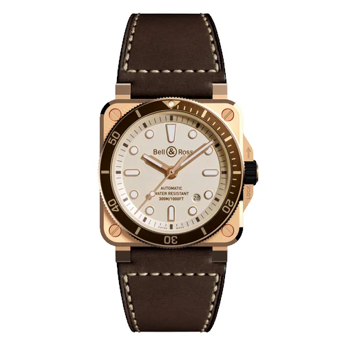 Bell & Ross BR 03 BR0392-D-WH-BR-SCA — montre