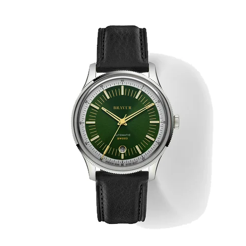 Bravur BW003 BW003 - Bottle green dial