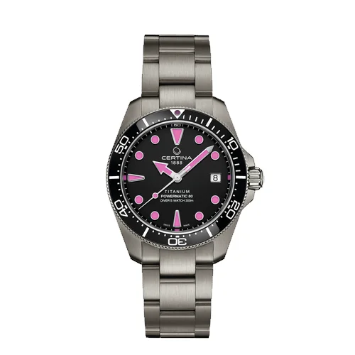 Certina DS Action Diver 38mm Titanium C0488074405101 — montre