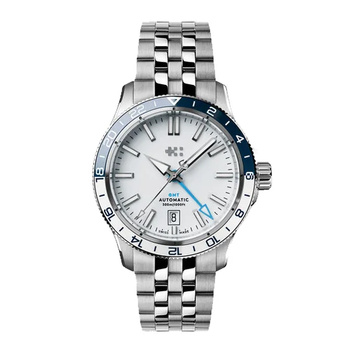Christopher Ward Trident C60-GMT-300-C60-40AGM31S0BW0-B1, 20 mm lug width