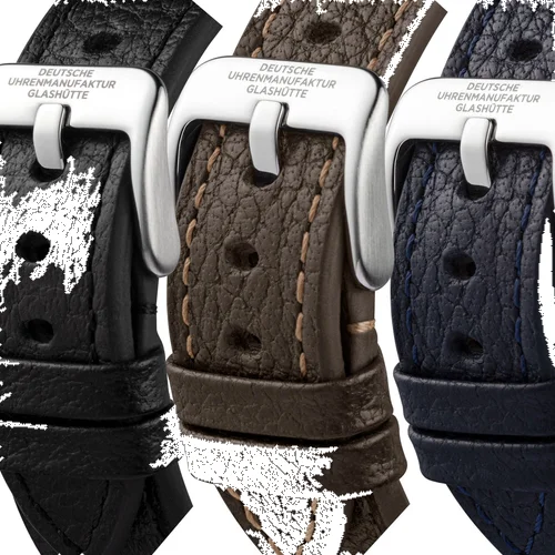 Deutsche Uhrenmanufaktur Glashütte Leather Leather Strap for Purist 37 & 40