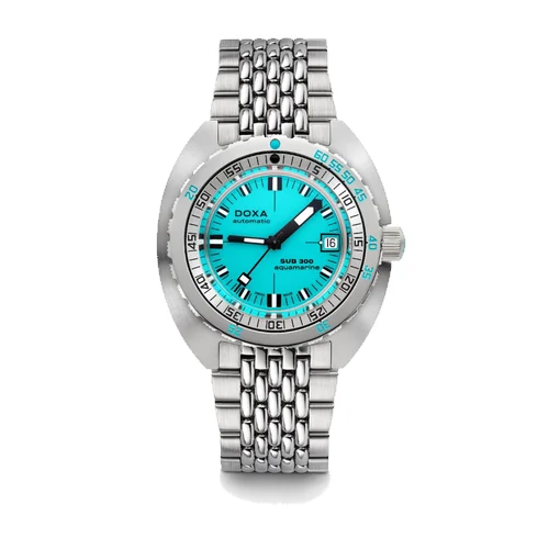 Doxa SUB 300 Sub 300 Aquamarine, 20 mm lug width