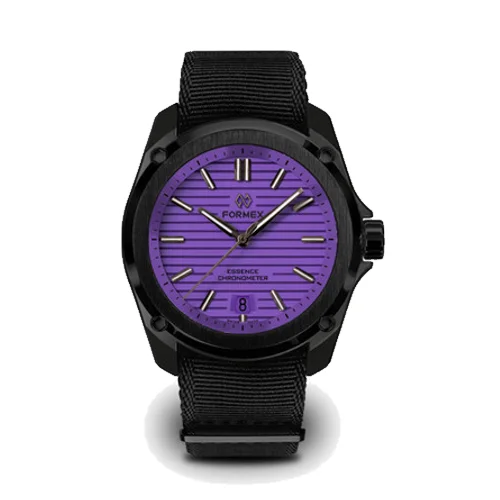 Formex Essence Essence FortyOne Automatic Chronometer "Splash" Lavender Purple Limited Series, 22 mm lug width