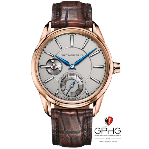 Grönefeld Remontoire Gronefeld 1941 Remontoire Red Gold with Rhodium Dial