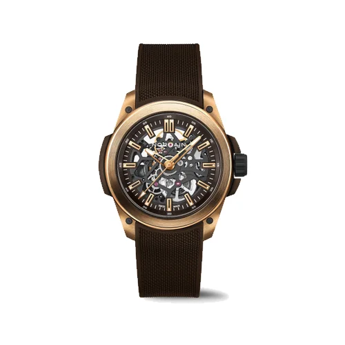Norqain Wild Wild ONE Skeleton Red Gold — Uhr