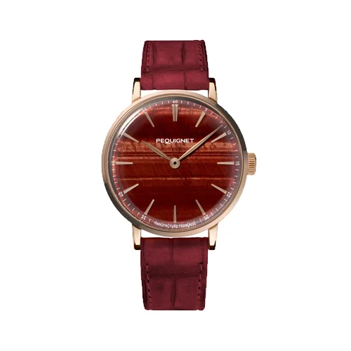 Pequignet Attitude Attitude Tiger's eye gold watch - Limited edition — orologio
