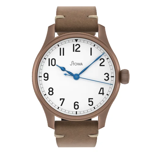 Stowa Marine Marine Bronze Vintage 40 arabic automatic basic without date white an — orologio