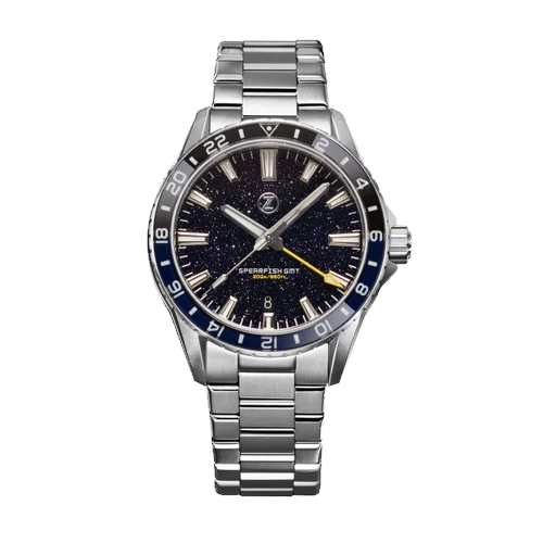 Zelos Spearfish Spearfish GMT Aventurine