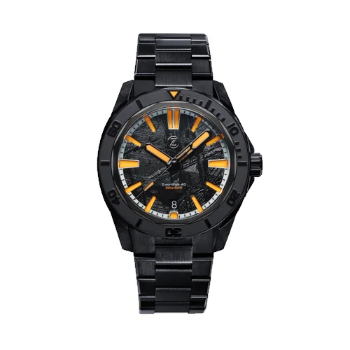 Zelos Swordfish Swordfish 40mm SS DLC Meteorite — reloj