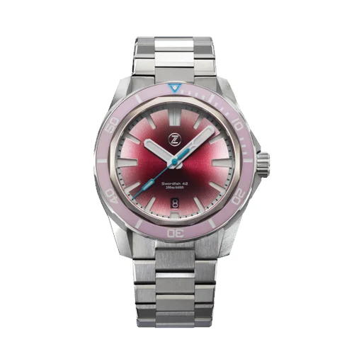 Zelos Swordfish Swordfish 42mm Ti Sakura — watch