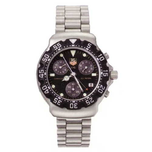 Formula 1 Chronograph Quartz Stainless Steel / Black / Bracelet — reloj
