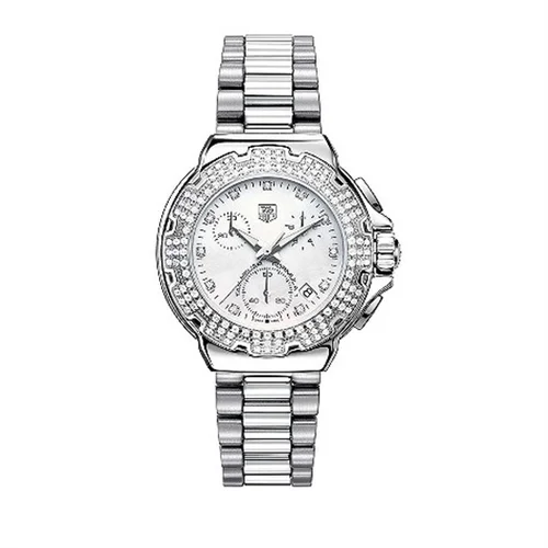 Formula 1 Quartz Chronograph 37 Stainless Steel / MOP - Diamond / Bracelet — Uhr