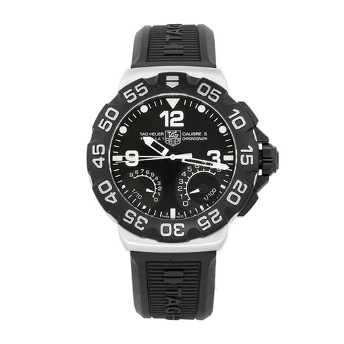Formula 1 Calibre S 44 Stainless Steel / Black / Rubber — reloj