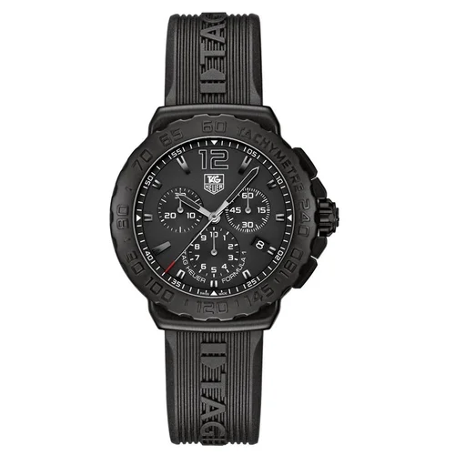 Formula 1 Quartz Chronograph 42 PVD / Black / Rubber — orologio