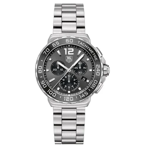 Formula 1 Quartz Chronograph 42 Stainless Steel / Grey / Bracelet — reloj