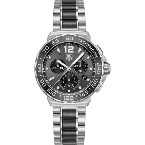 Formula 1 Quartz Chronograph 42 Stainless Steel / Grey / Bracelet — reloj