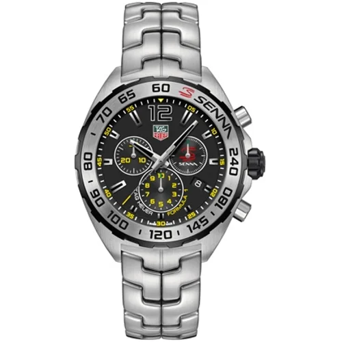 Formula 1 Chronograph Quartz Stainless Steel / Senna — reloj