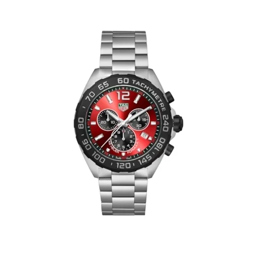 Formula 1 Quartz Chronograph Stainless Steel / Red / Bracelet — reloj