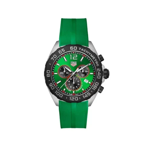 Formula 1 Quartz Chronograph Stainless Steel / Green — reloj
